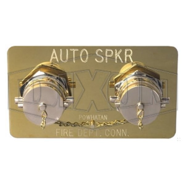 The Right Connection 24-385 Wall Plate, 3-3/8 in Nominal, Brass, Domestic